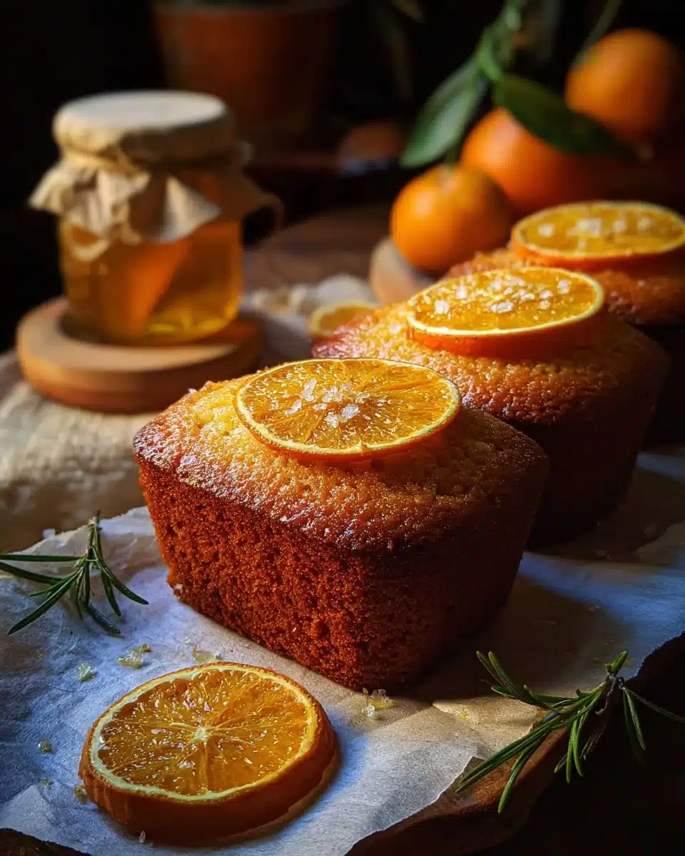Orange Ginger Honey Cake