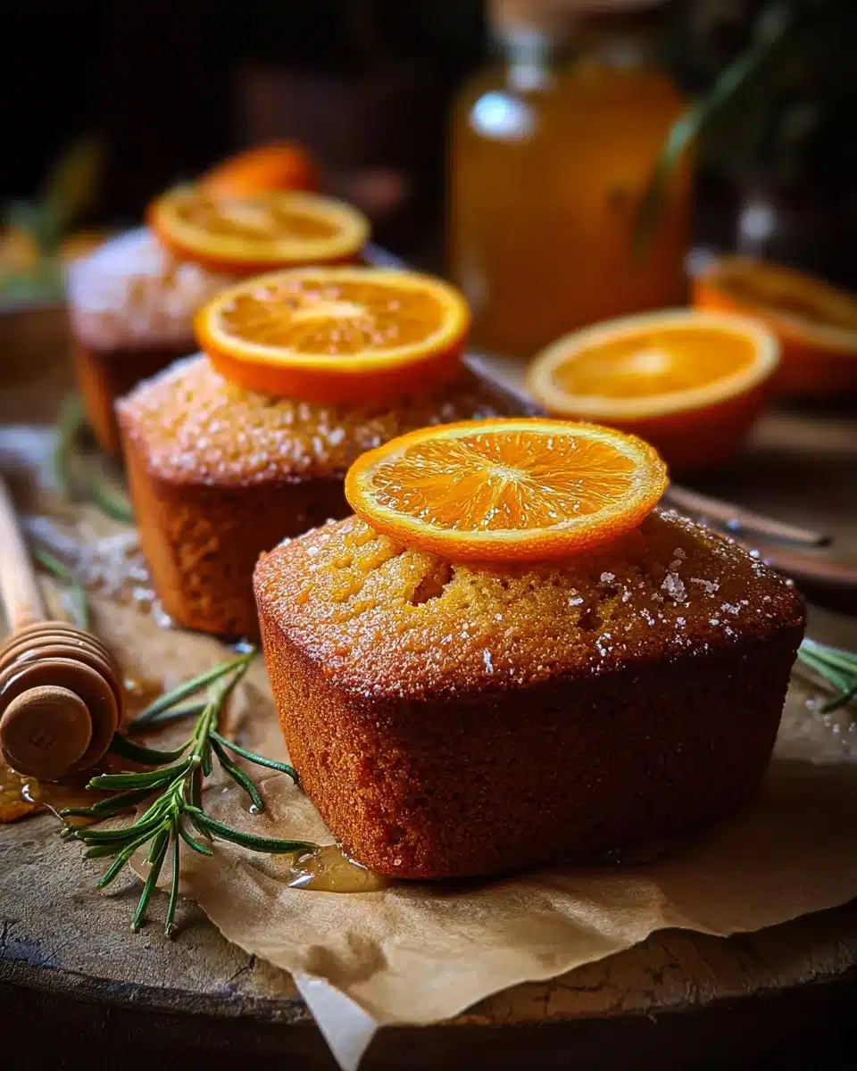 Orange Ginger Honey Cake