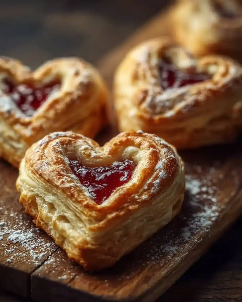 Puff Pastry Hearts