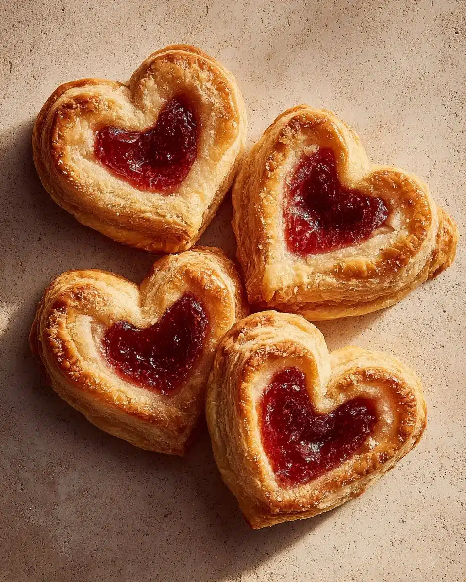 Puff Pastry Hearts
