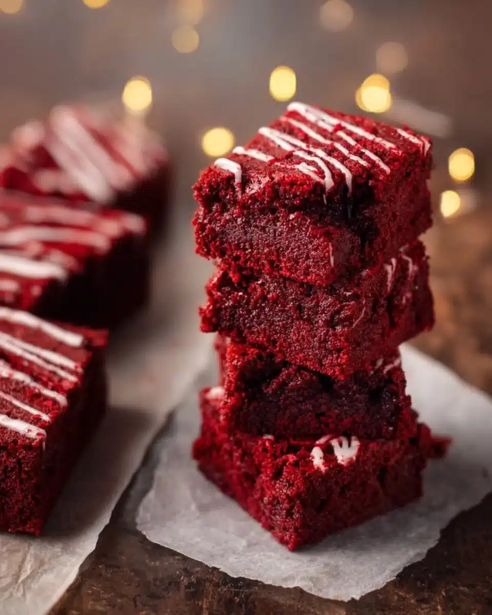 Red Velvet Brownies