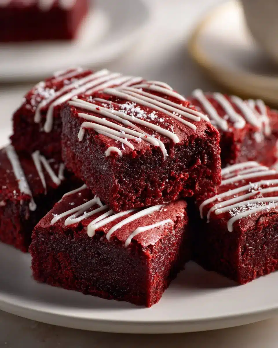 Red Velvet Brownies