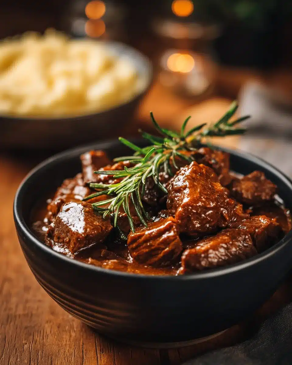 Slow Cooker Beef Manhattan