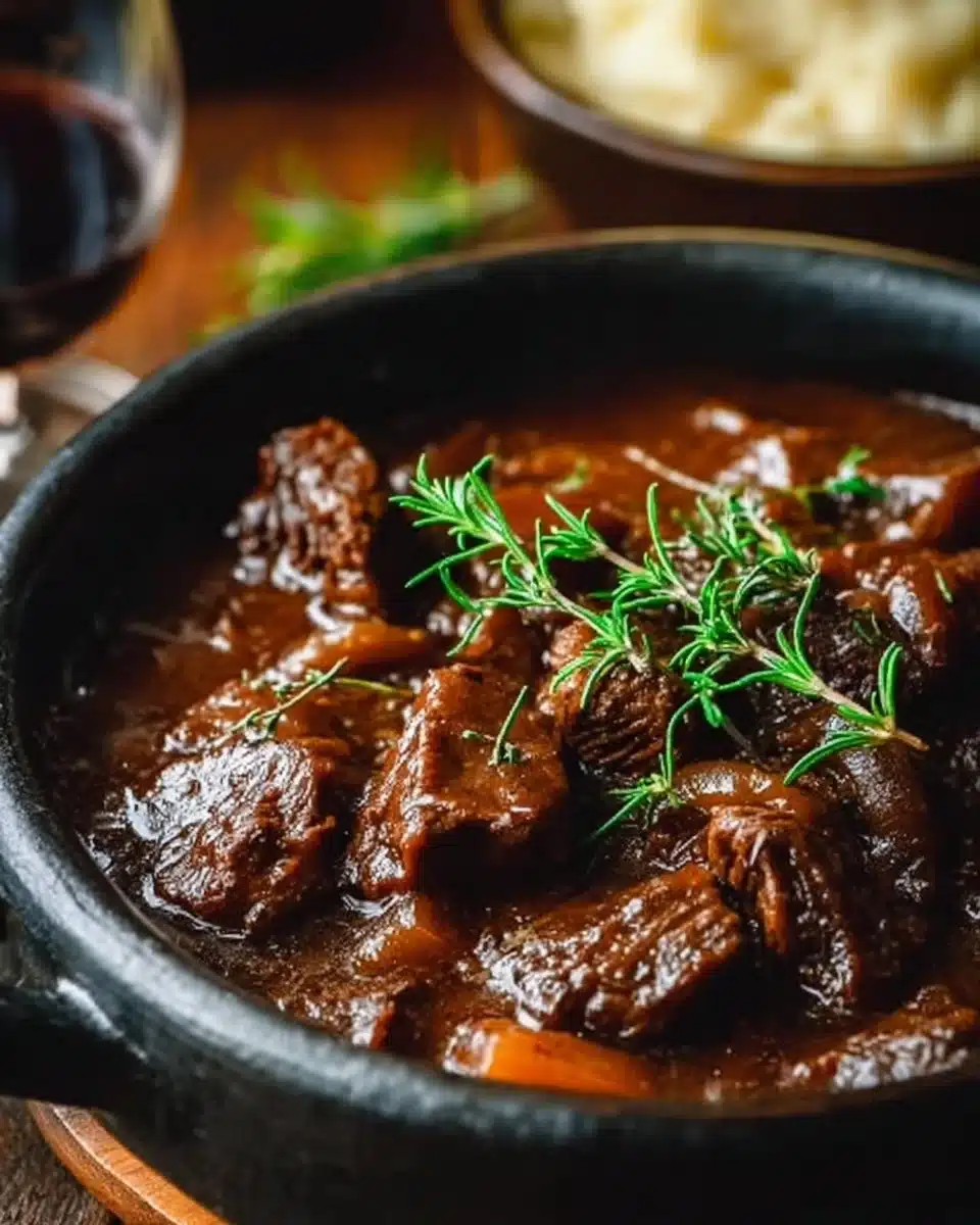 Slow Cooker Beef Manhattan