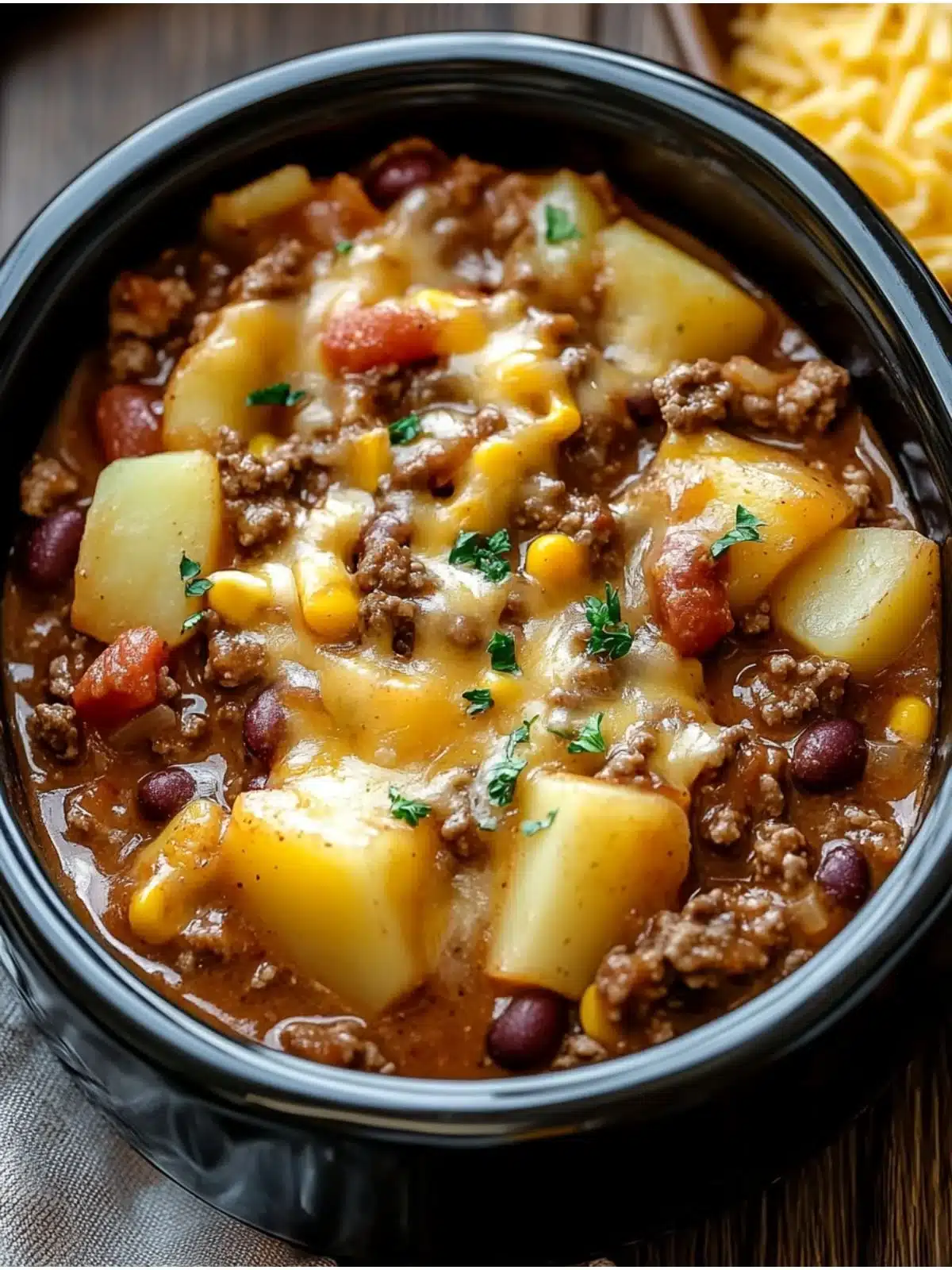 Slow Cooker Cowboy Casserole
