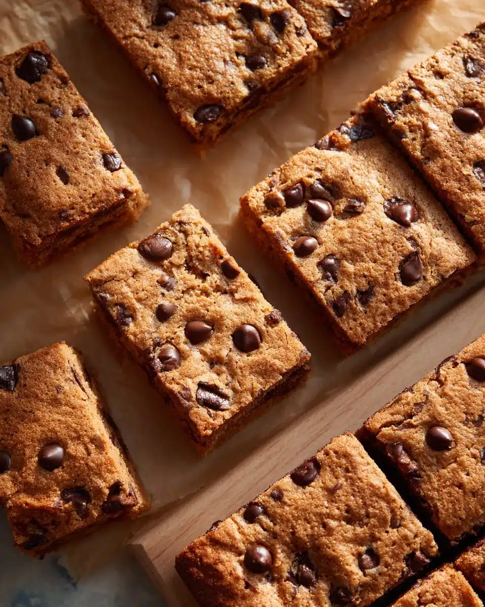 Sourdough Chocolate Chip Cookie Bars