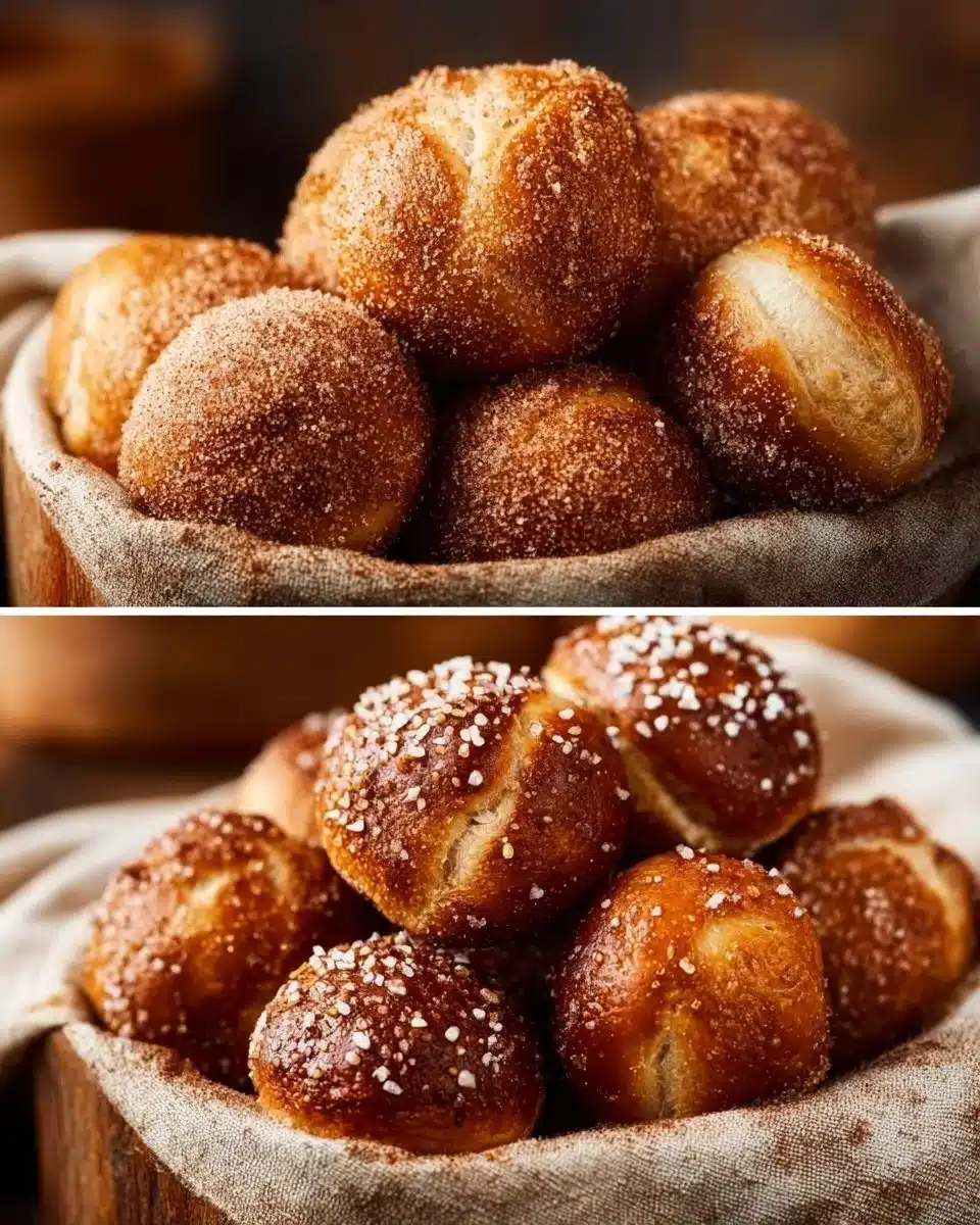 Sourdough Pretzel Bites