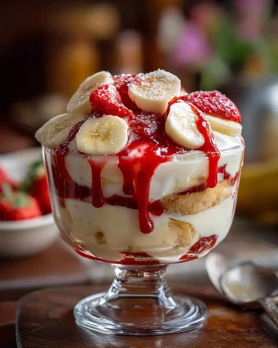 Strawberry Banana Pudding Dream