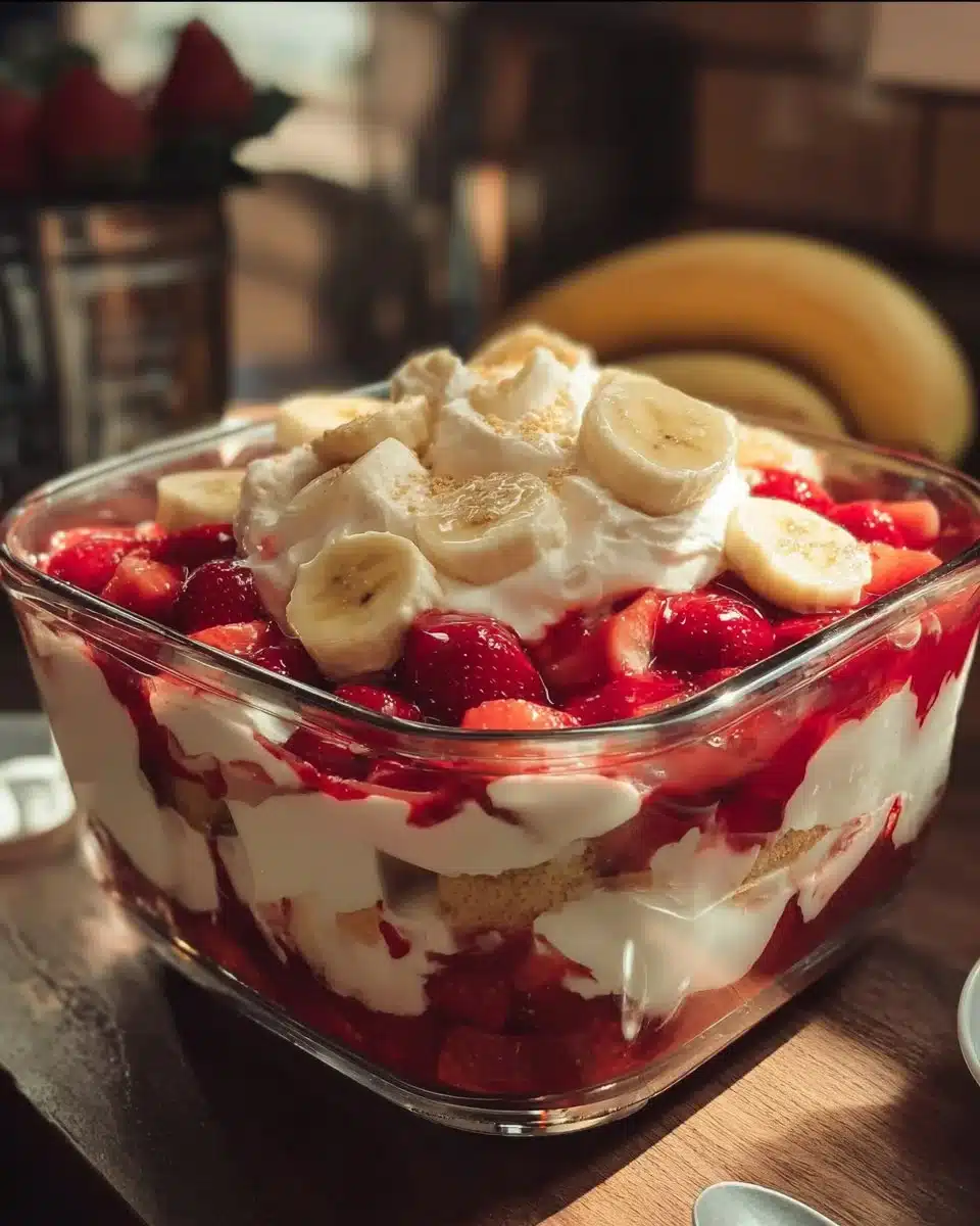 Strawberry Banana Pudding Dream