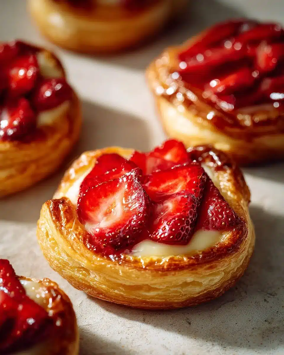 Strawberry Cream Cheese Danish