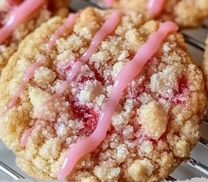 Strawberry Crunch Cookies