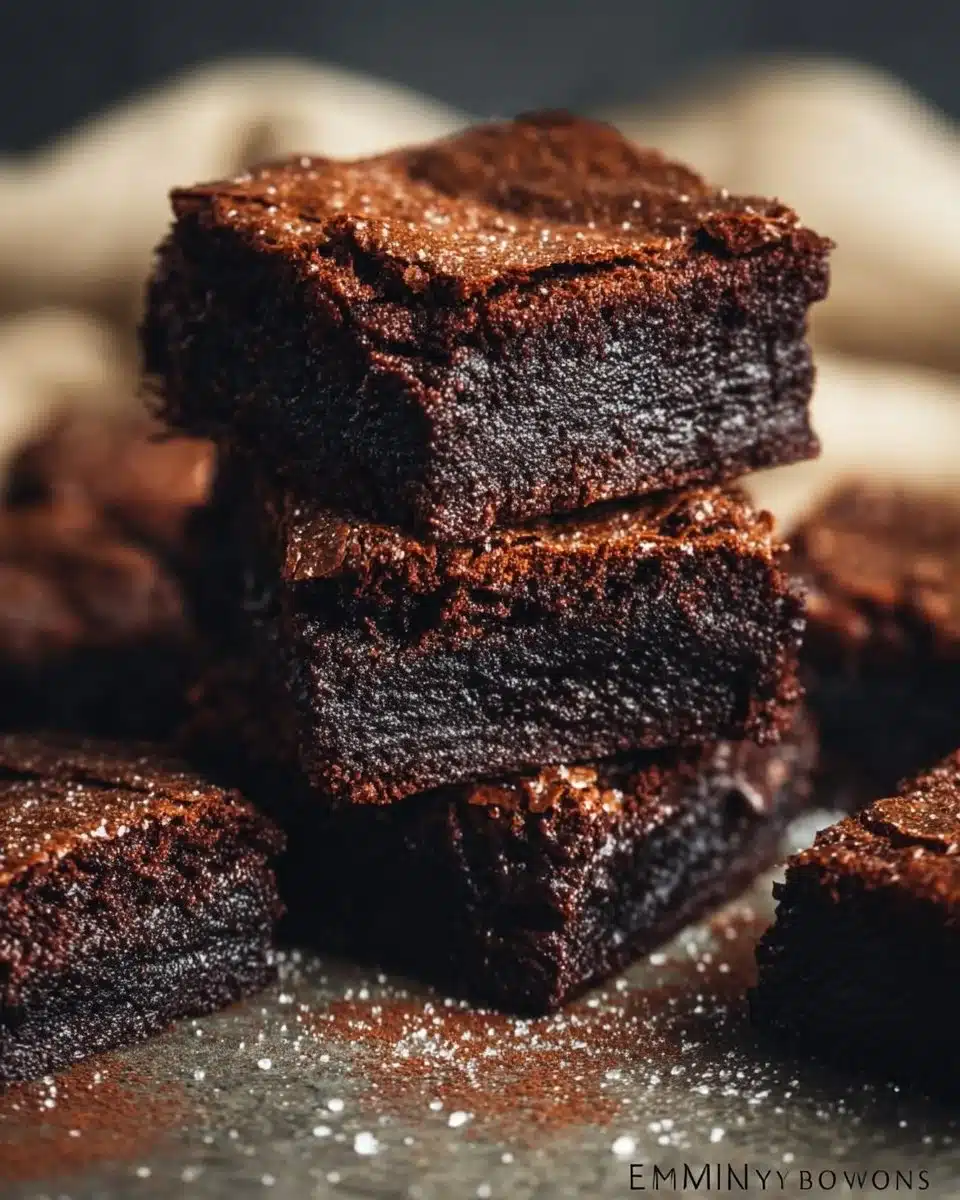 Ultimate Homemade Sourdough Brownies