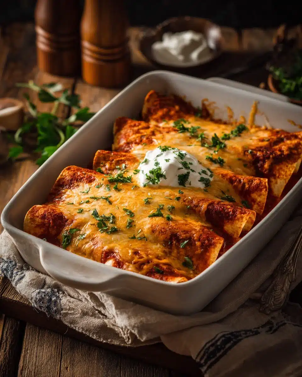 Ultimate Quick and Easy Chicken Enchiladas