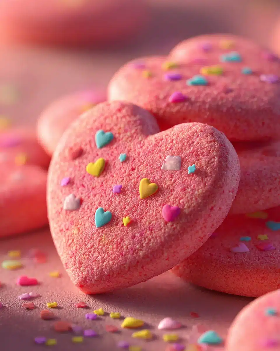 Valentine Strawberry Cookies