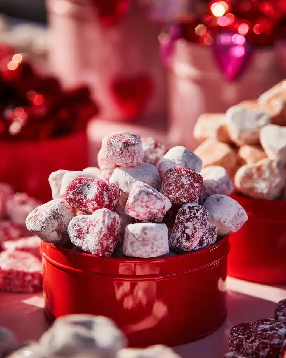 Valentine’s Sweetheart Muddy Buddies: An Amazing Ultimate Recipe