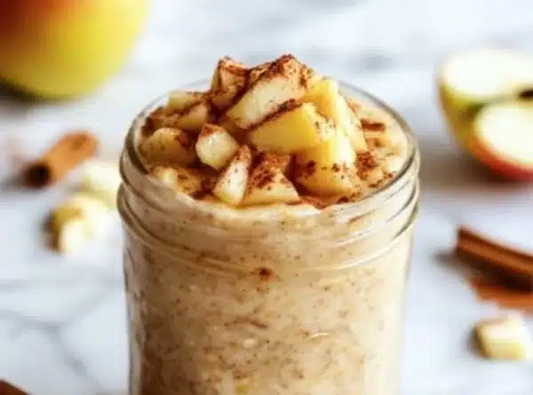 Apple Cinnamon Overnight Oats