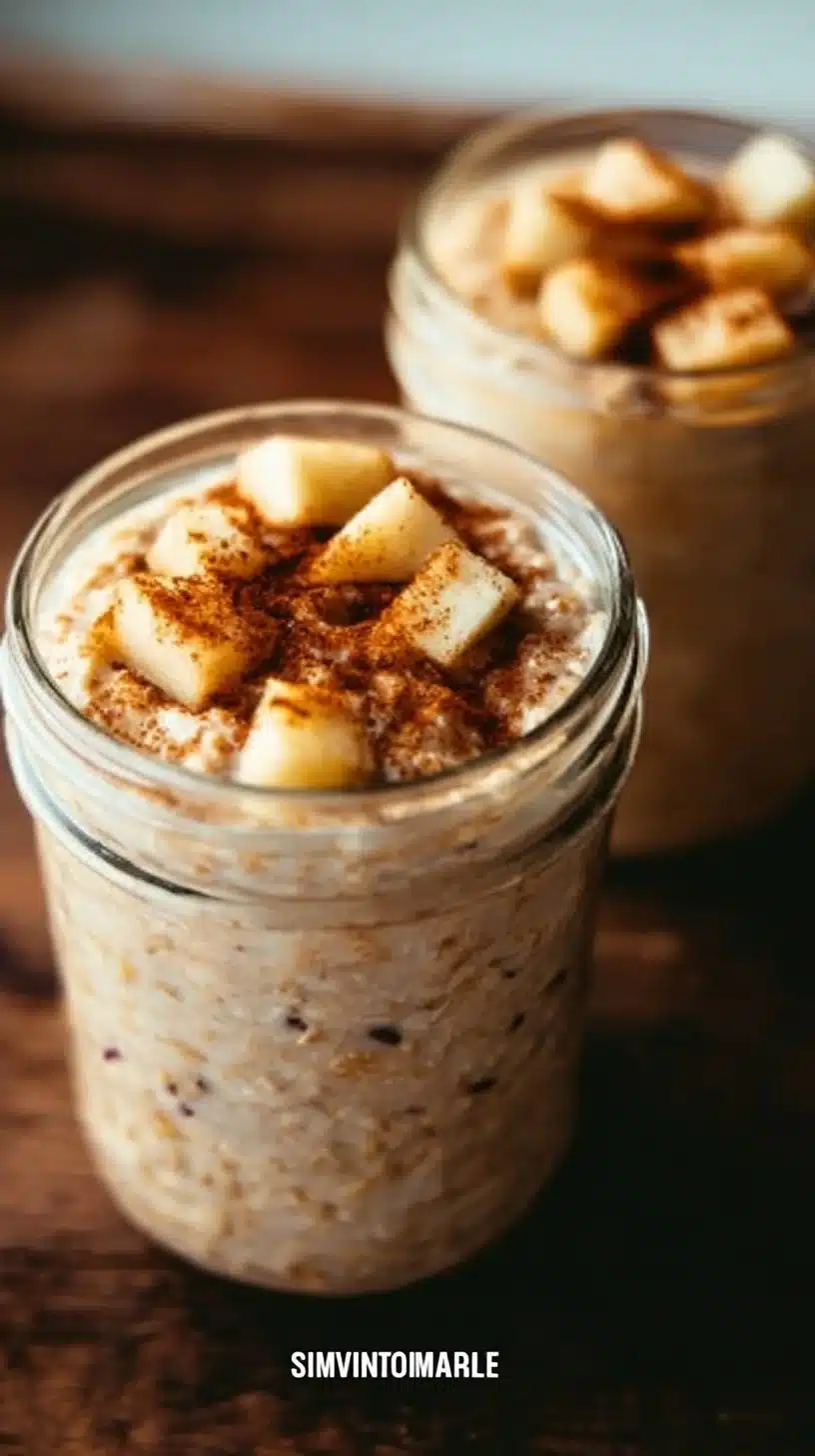 Apple Cinnamon Overnight Oats