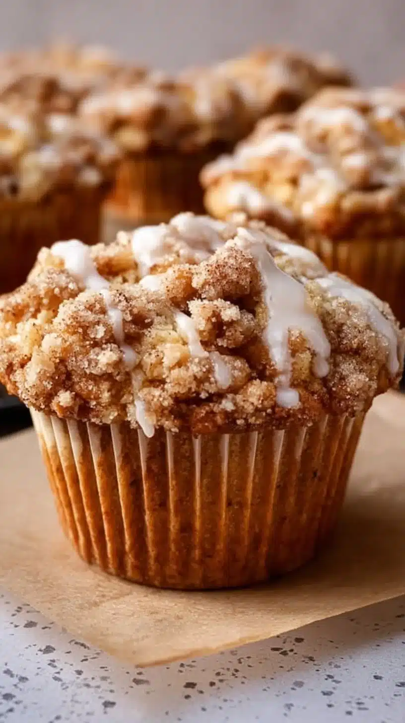 Apple Crumble Muffins