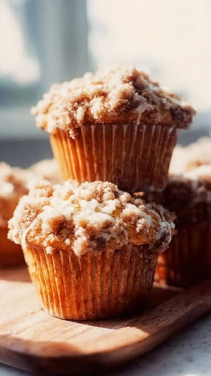Apple Crumble Muffins