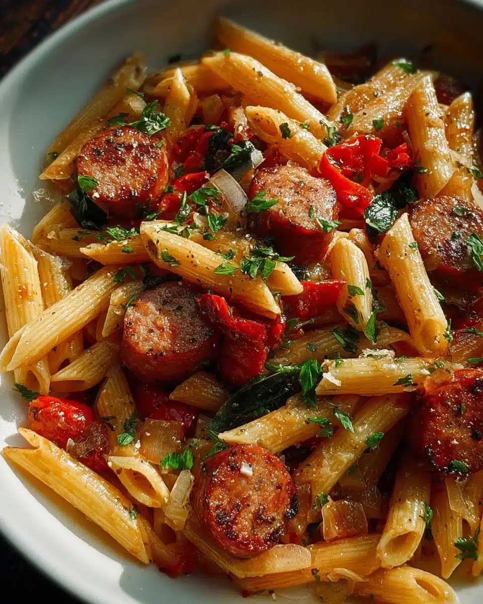Cajun Sausage Pasta