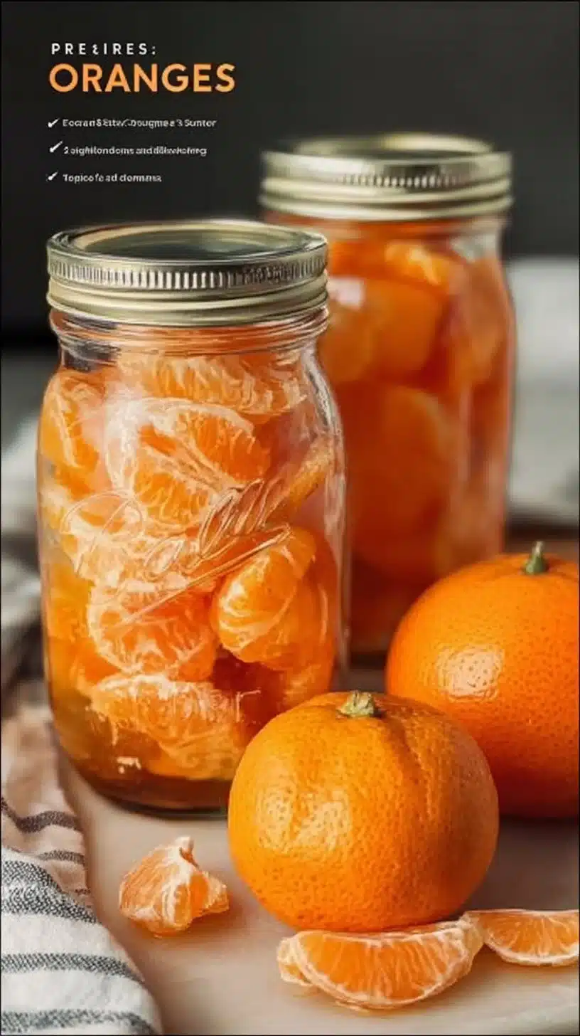 Canning Oranges