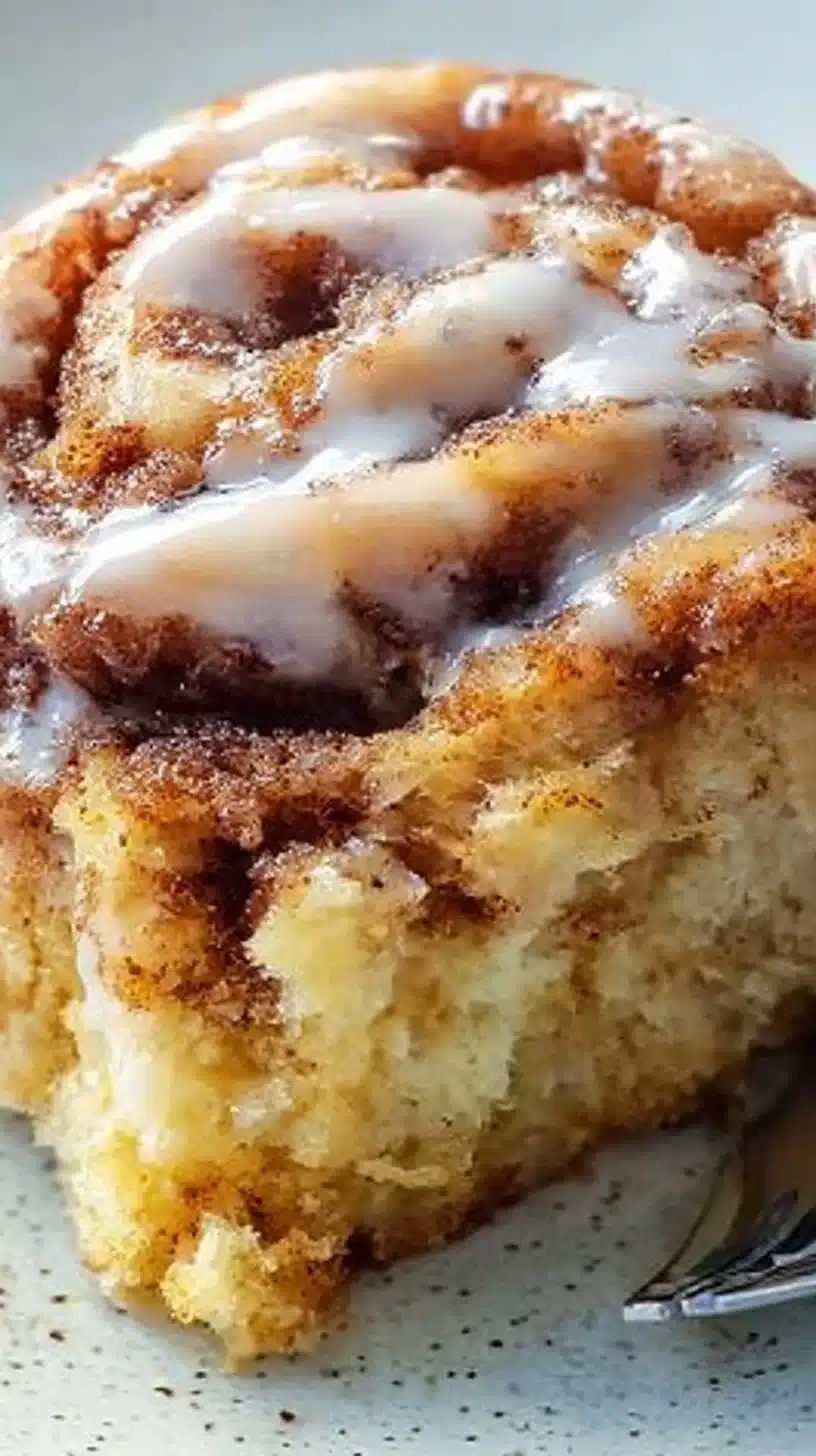 Cinnamon Roll Cake