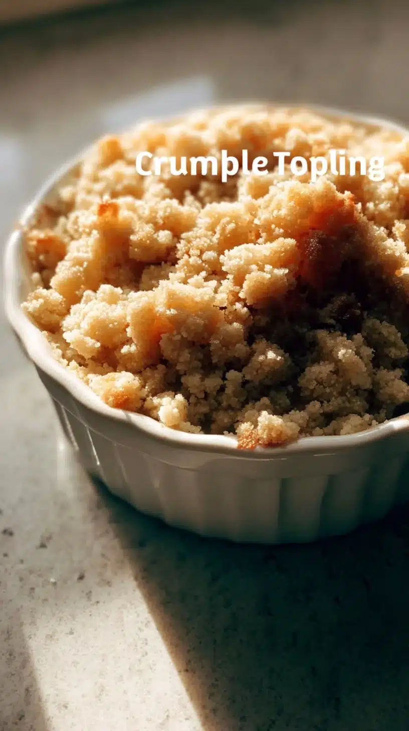 Crumble Topping