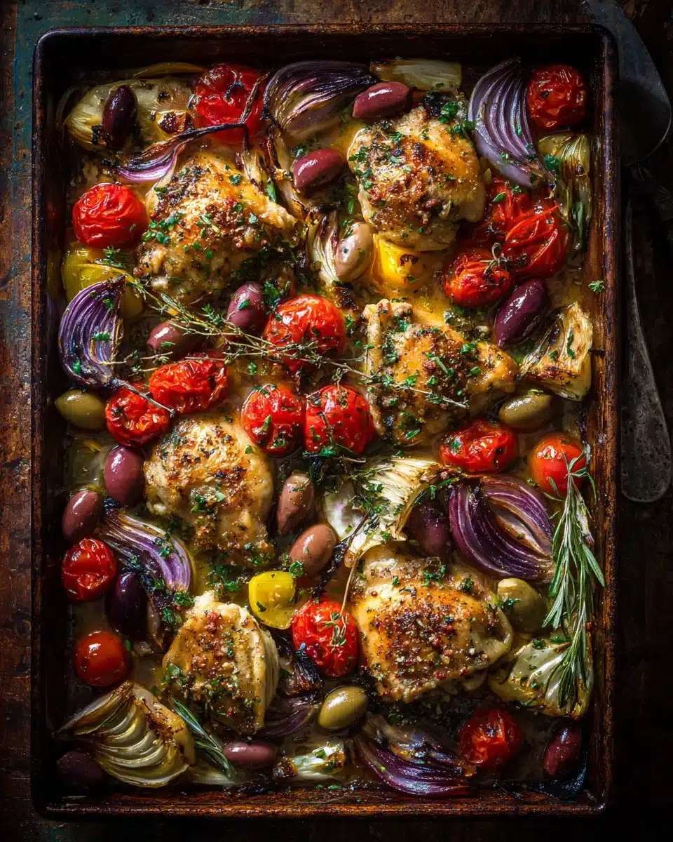 Greek Sheet Pan Chicken