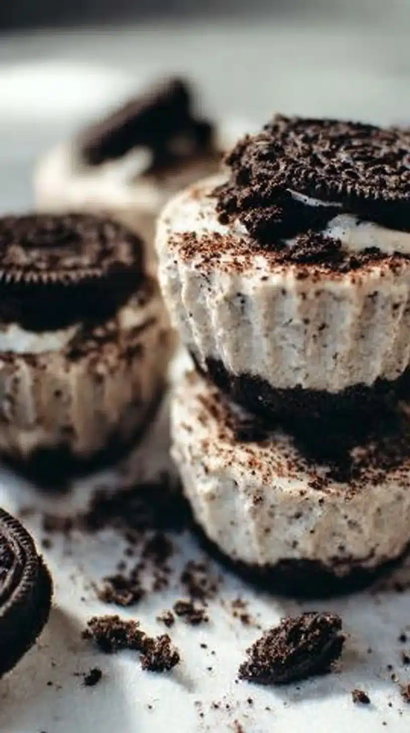 Healthy No-Bake Oreo Cheesecake Bites Recipe