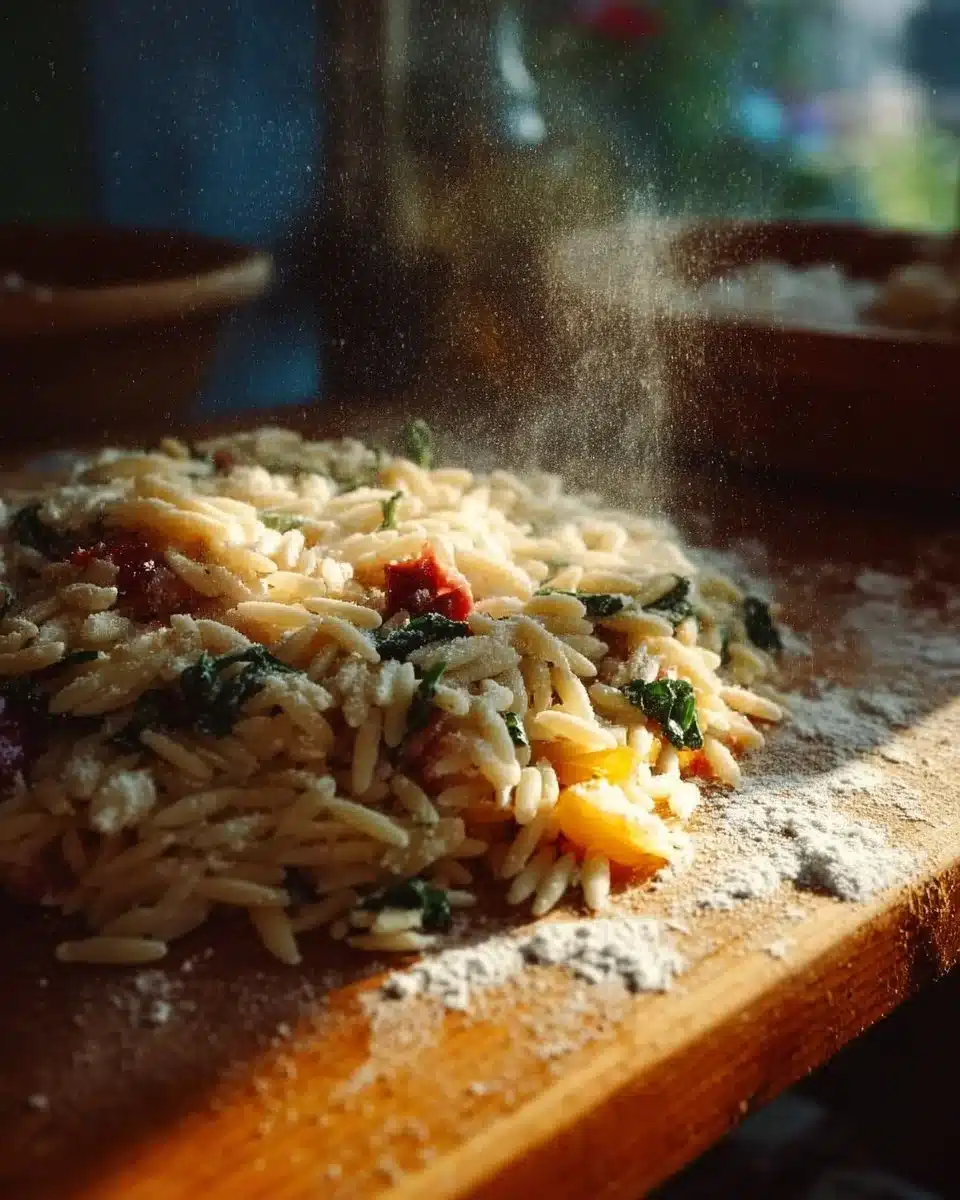 Lemon Basil Orzo Pasta Salad
