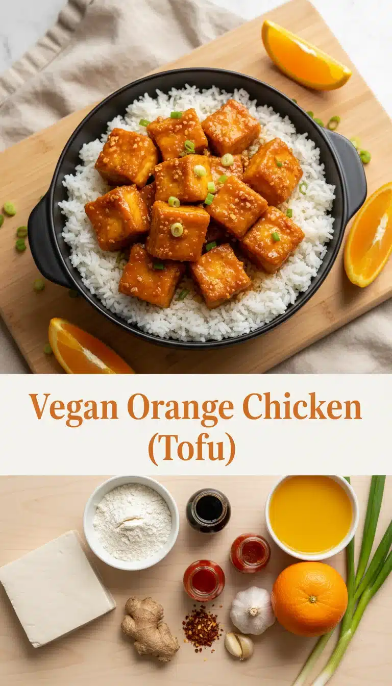 Vegan Orange Chicken (Tofu)