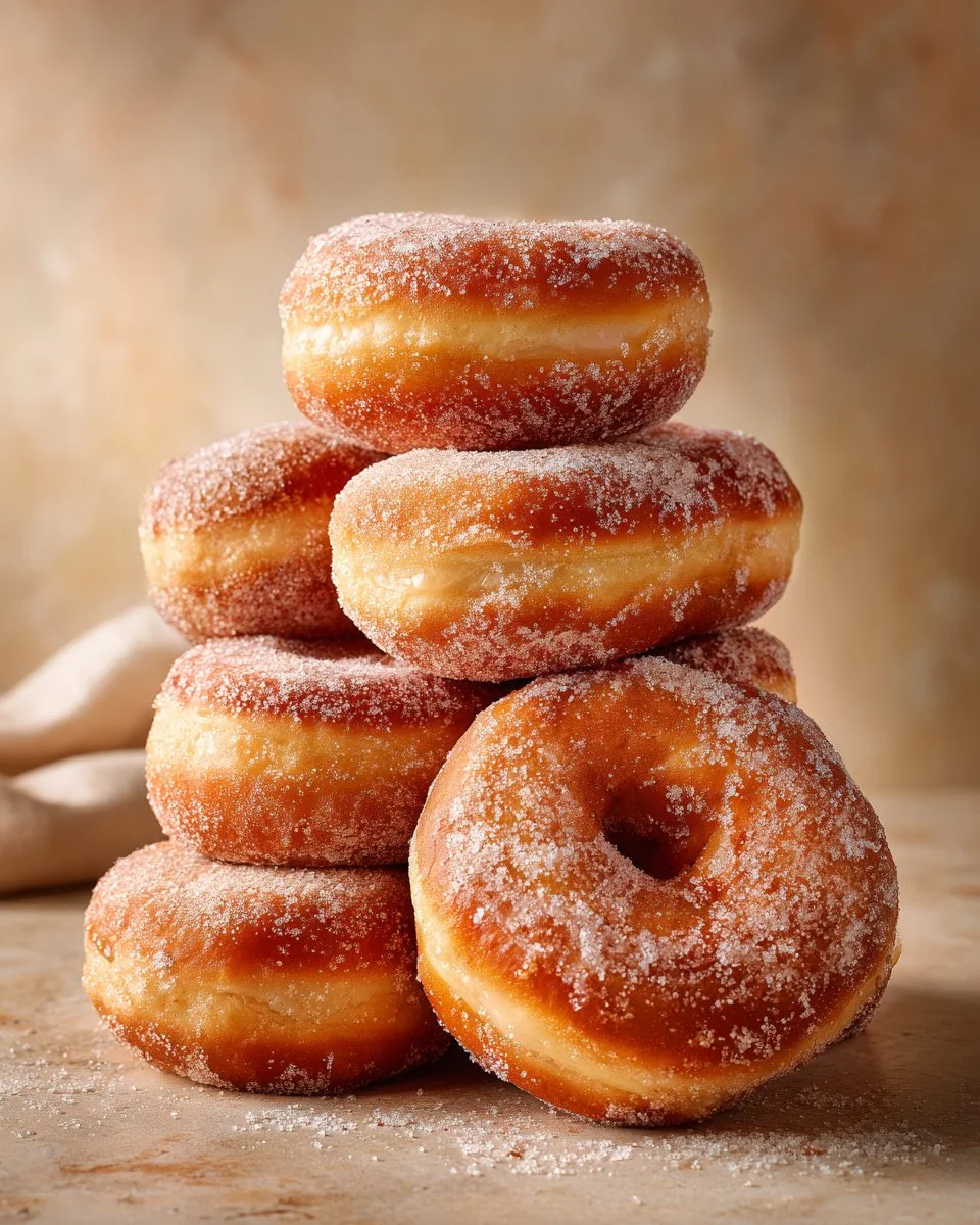 Sweet Sourdough Donuts