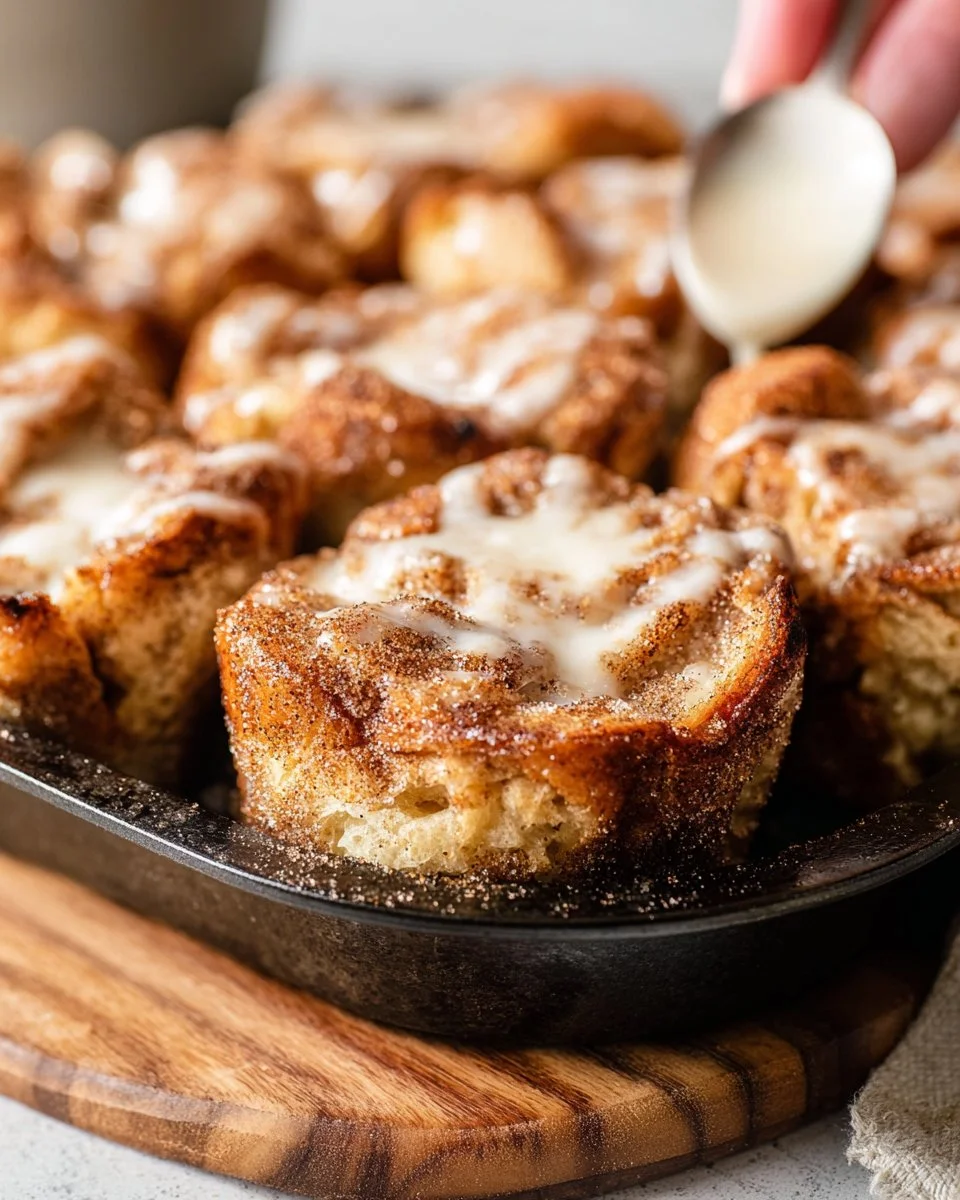 Cinnamon Sugar Sourdough Bites