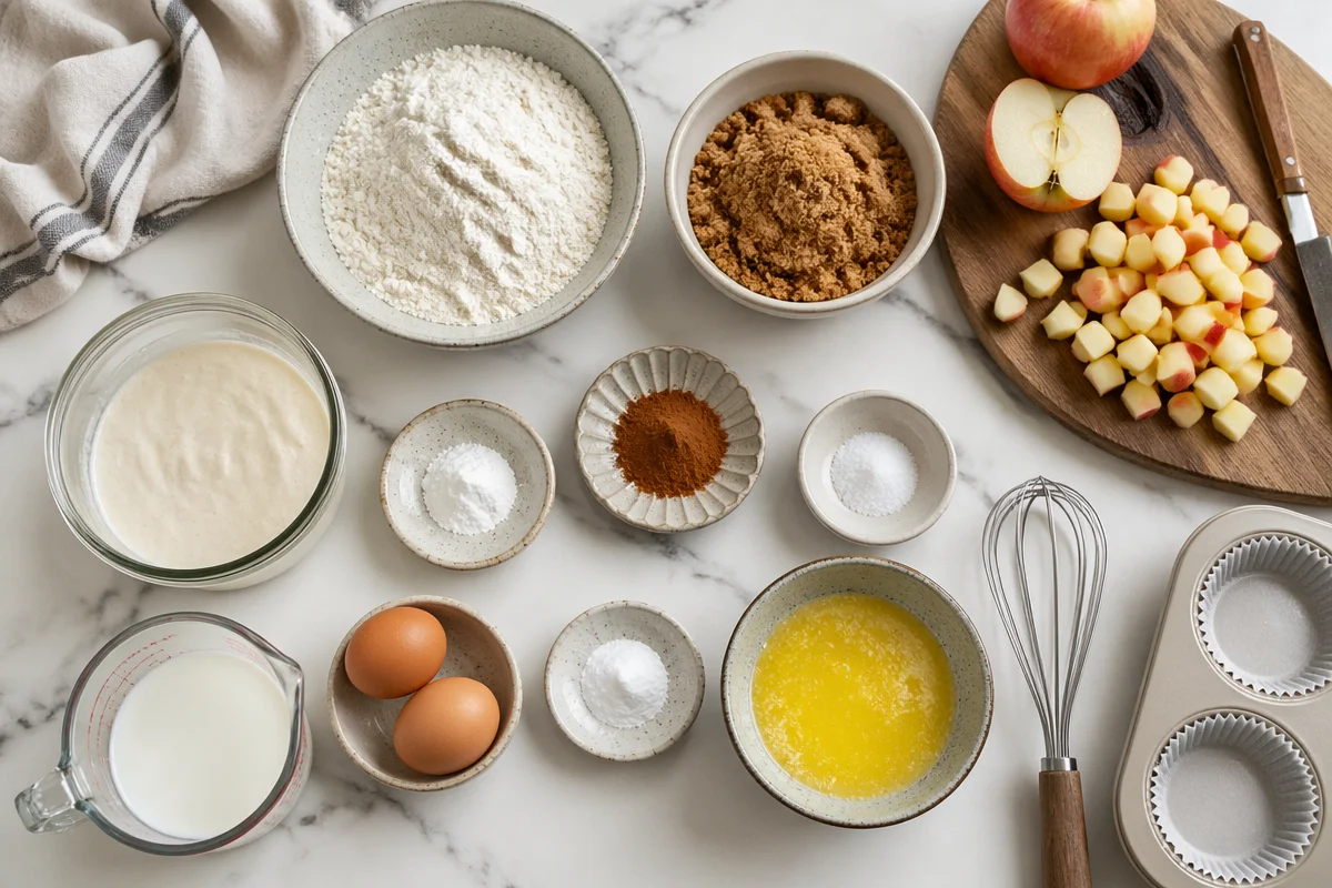 Delicious Apple Sourdough Discard Muffins for Cozy Mornings
