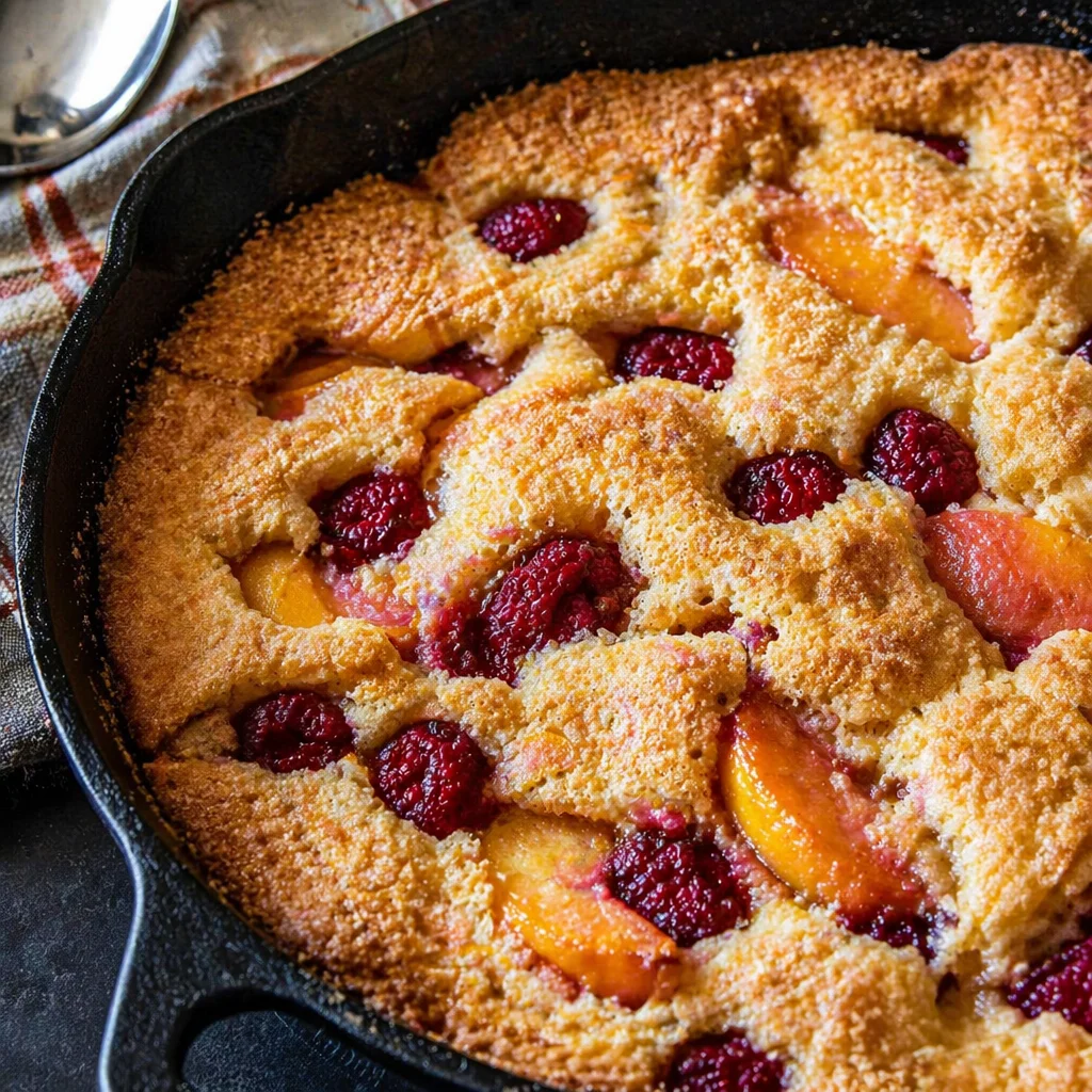 Delicious Peach Cobbler with Sourdough Discard You’ll Love