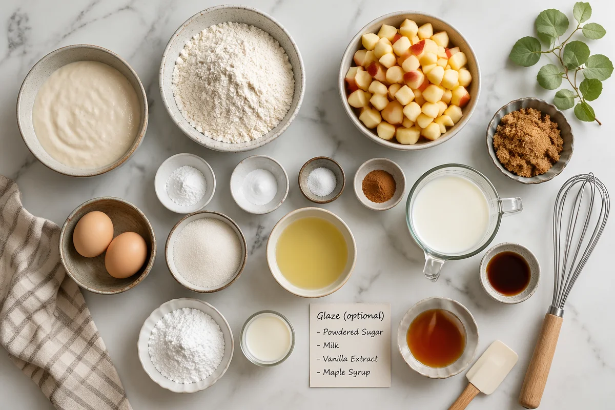 Delicious Sourdough Discard Apple Fritter Loaf Recipe