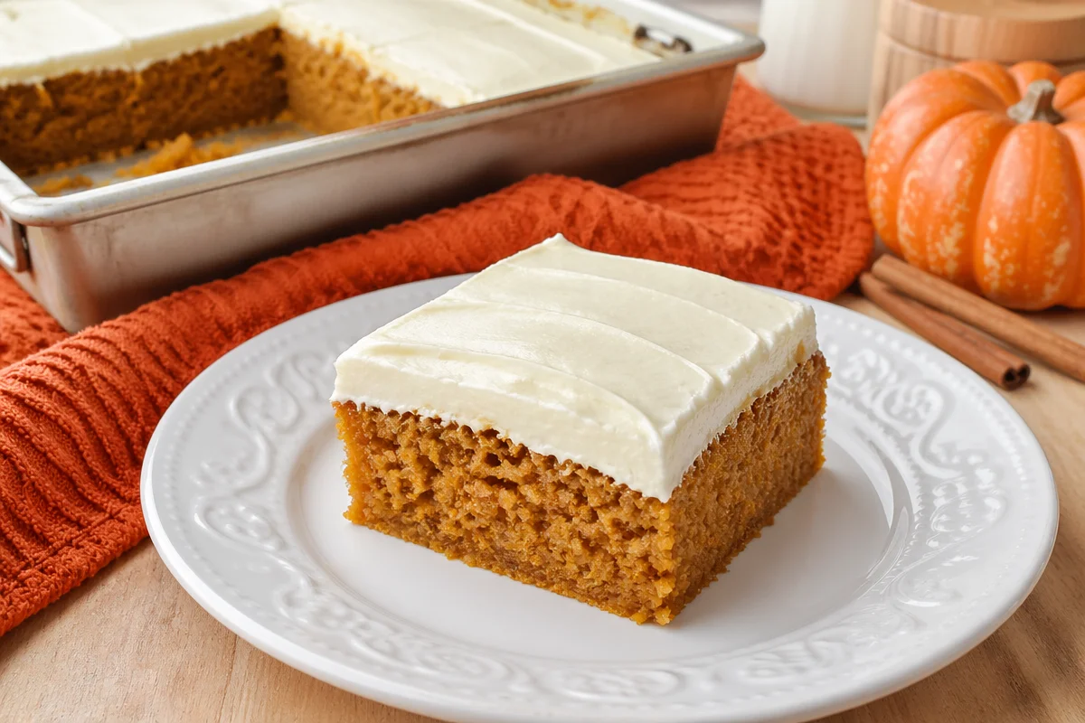 sourdough discard pumpkin bars
