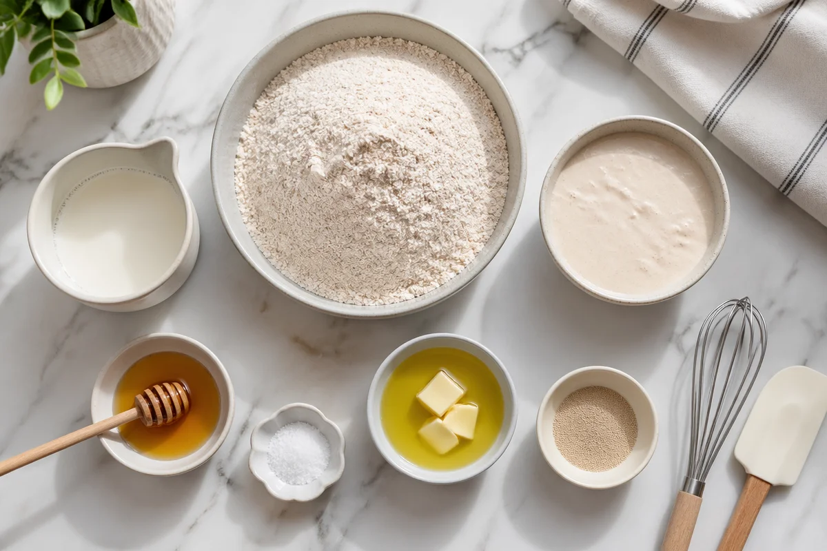 whole wheat sourdough discard sandwich bread