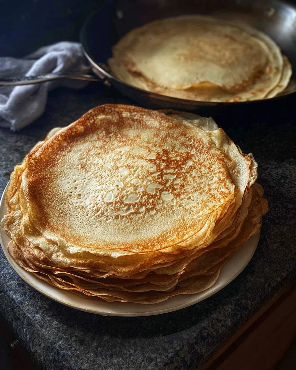 Sourdough Crepes