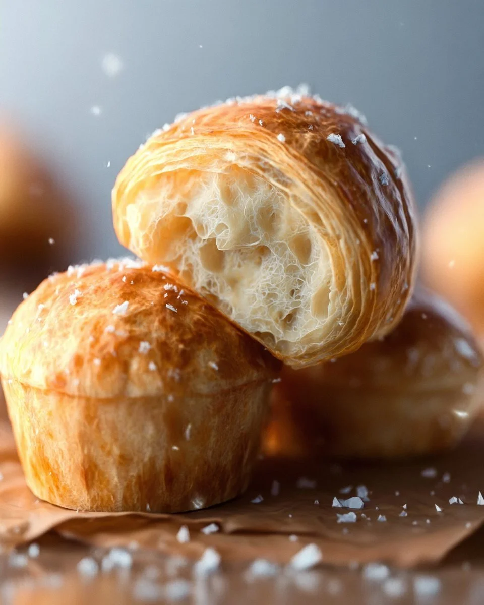 Sourdough Croissant Bread Rolls