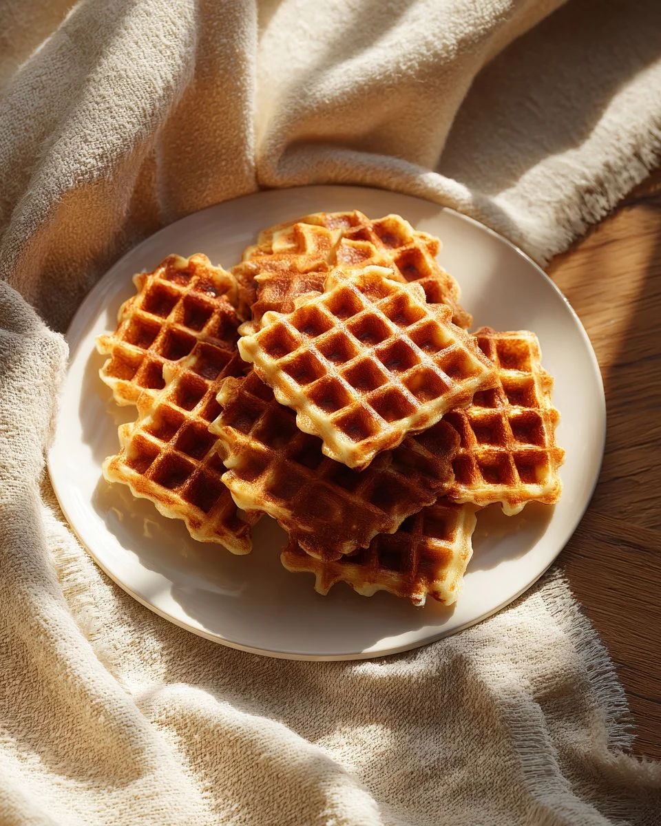 Sourdough Discard Waffles