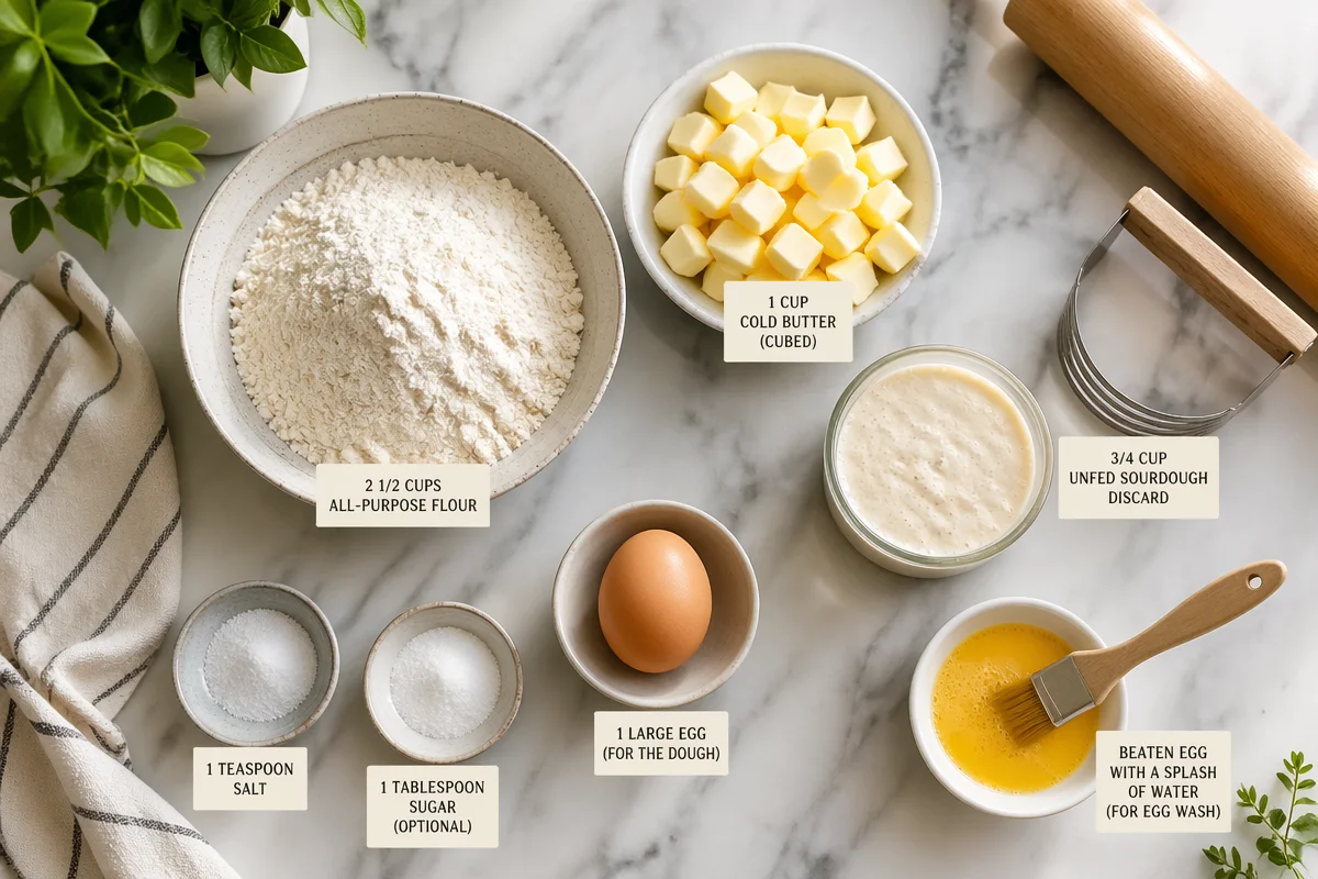 sourdough discard empanadas