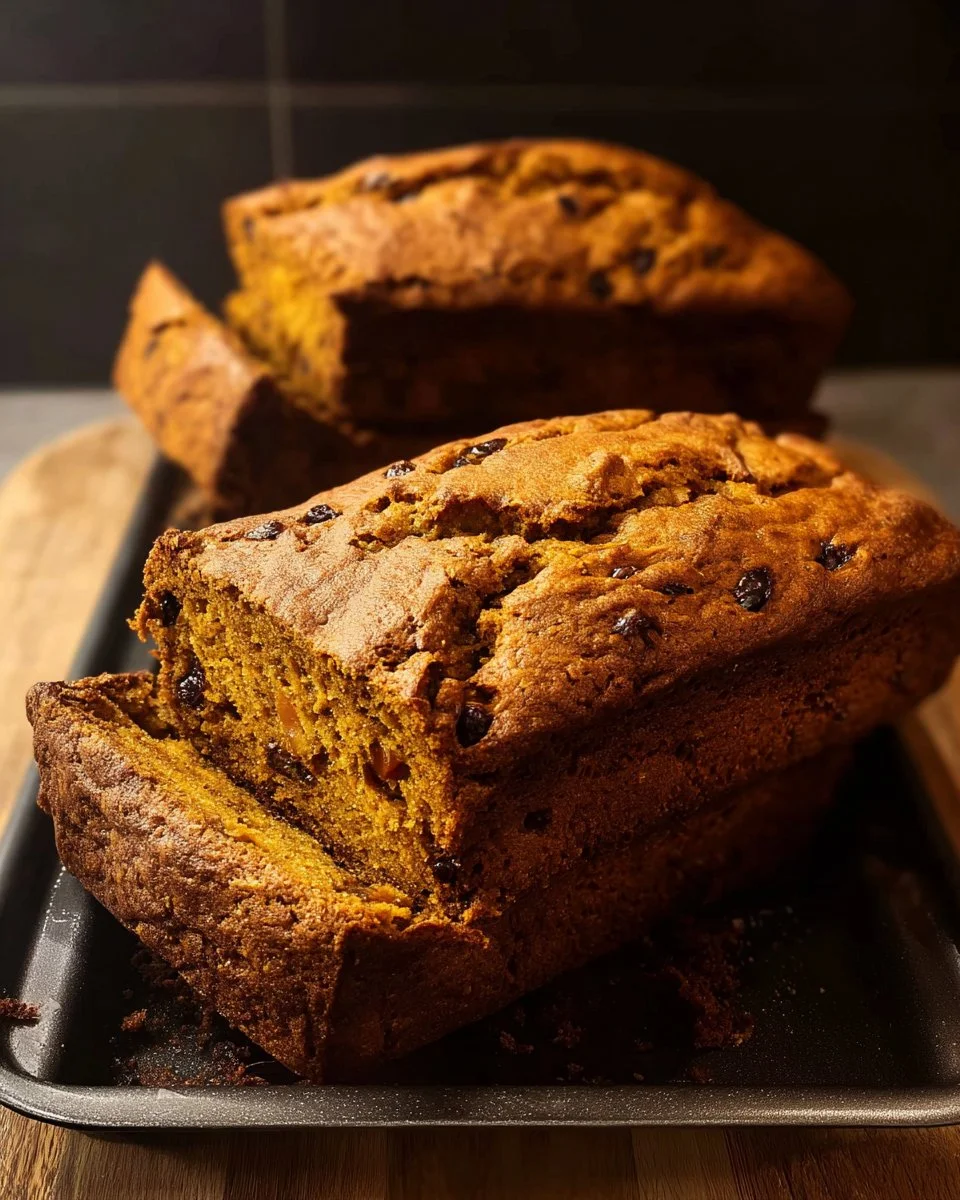 Vegan Pumpkin Spice Bread with Sourdough Discard