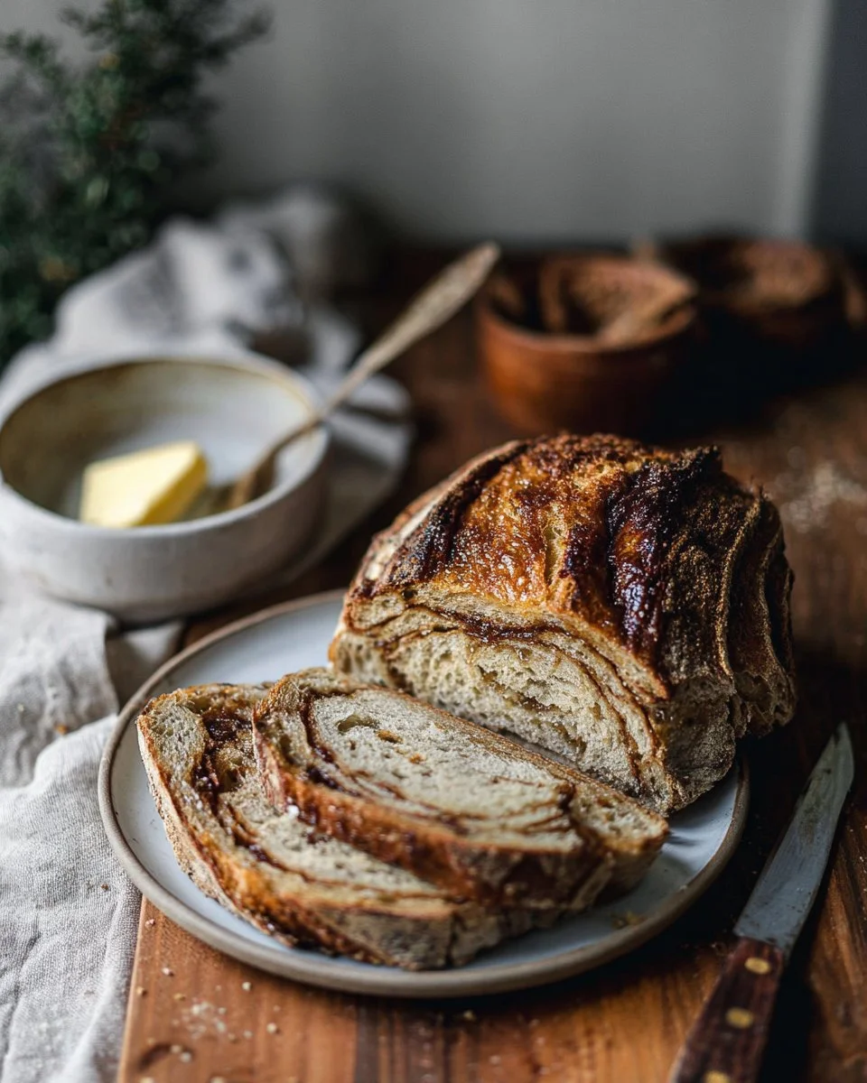 Cinnamon Brown Sugar Sourdough Bread
