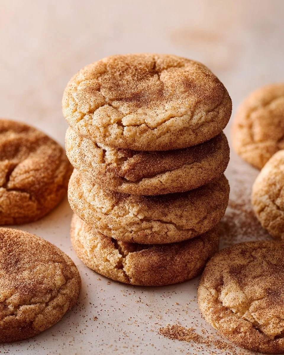 Easy Sourdough Snickerdoodle Cookies