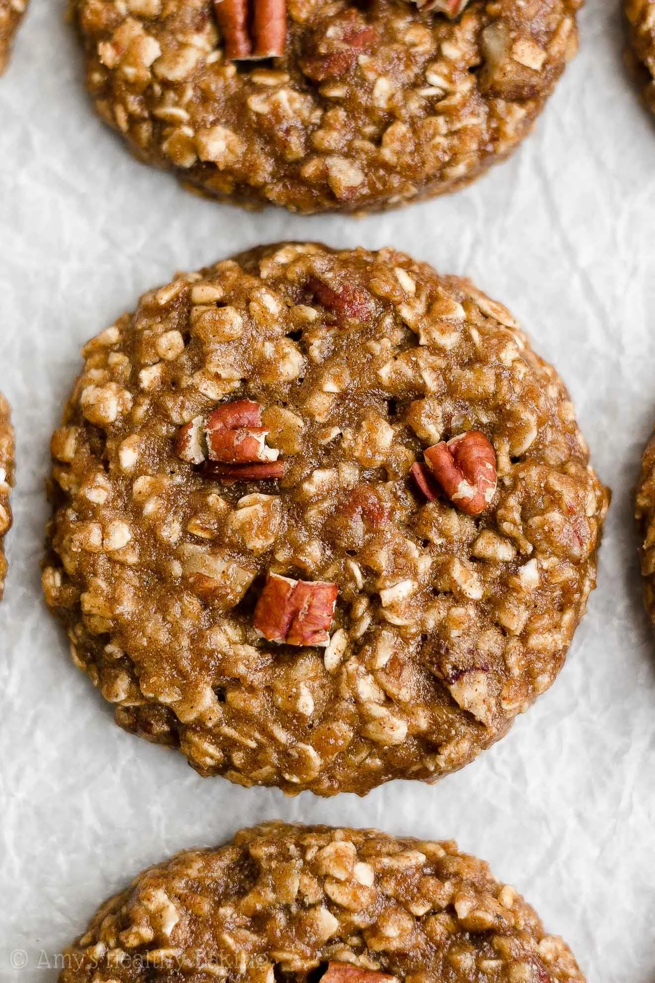 Maple Pecan Oatmeal Cookies