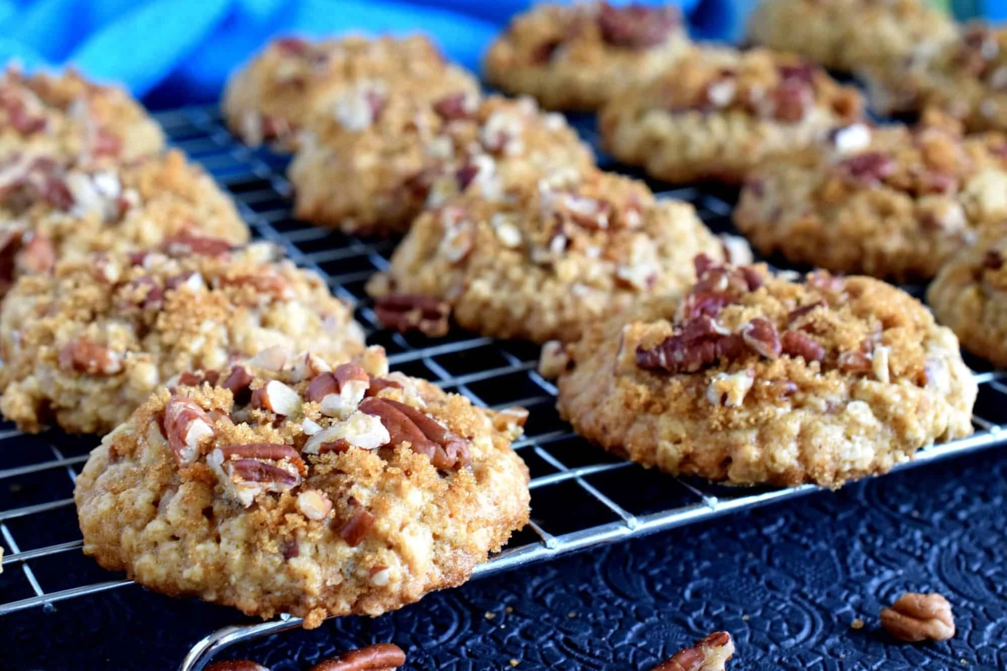 Maple Pecan Oatmeal Cookies