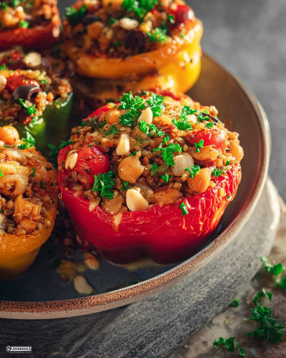 Mediterranean Stuffed Peppers