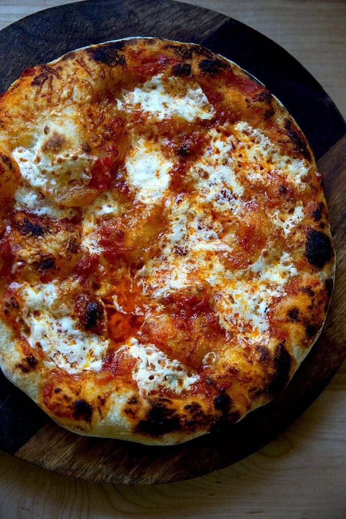 Simple Sourdough Pizza Crust