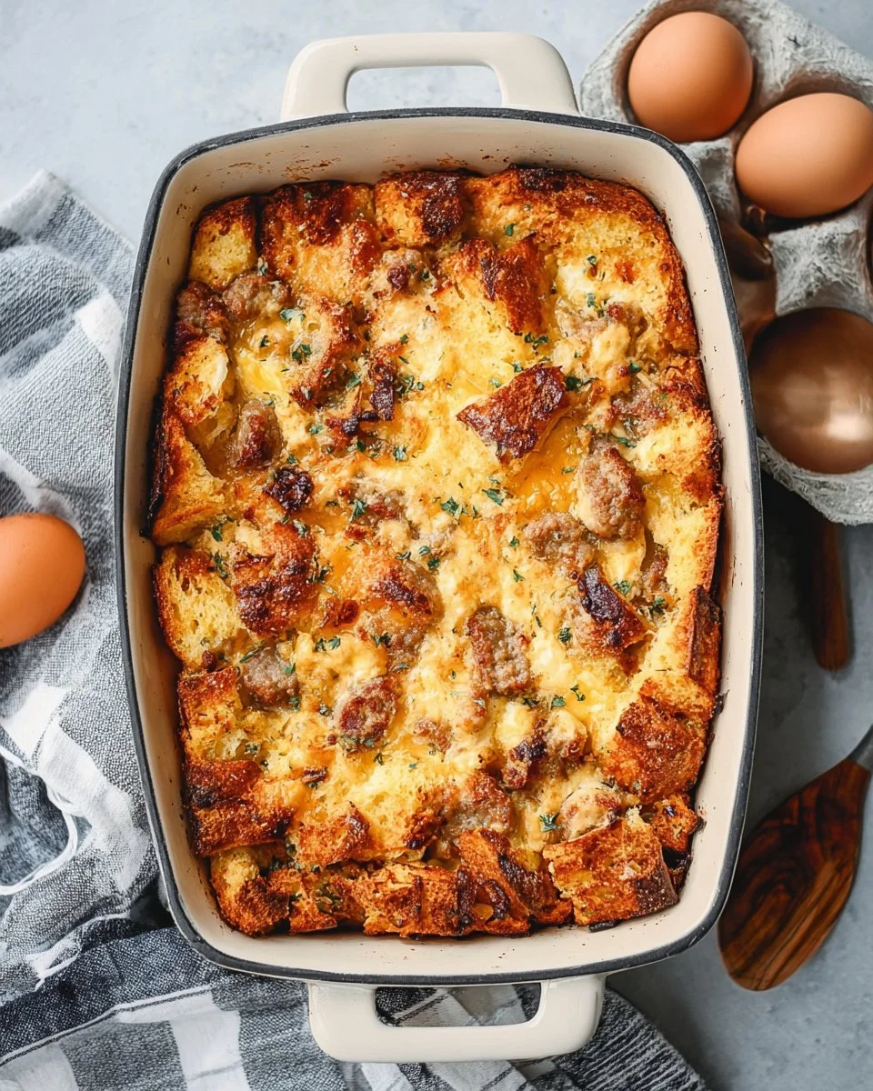 Sourdough Breakfast Casserole